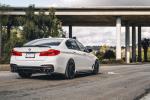 BMW M5 on ADV.1 Wheels (ADV5.0 FLOWSPEC) (Alpine White) 2020 года